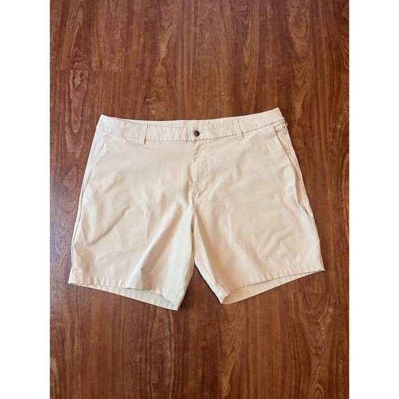 Lululemon Men's Commission 7" Short Classic Fit Size 38 Trench/Beige - LM7AJXS - Picture 1 of 4